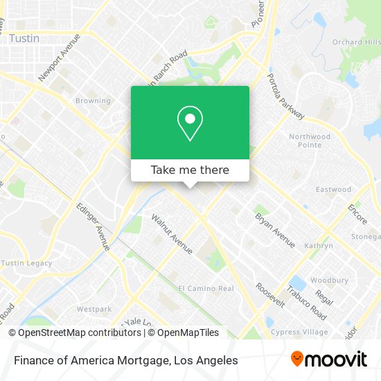 Mapa de Finance of America Mortgage