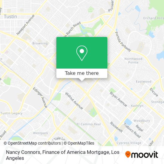 Mapa de Nancy Connors, Finance of America Mortgage