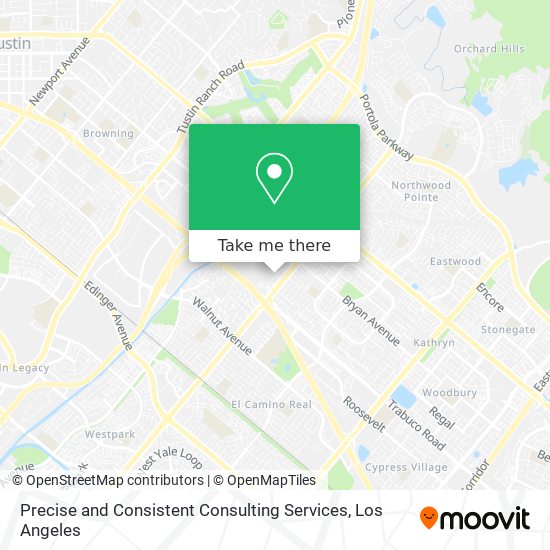 Precise and Consistent Consulting Services map