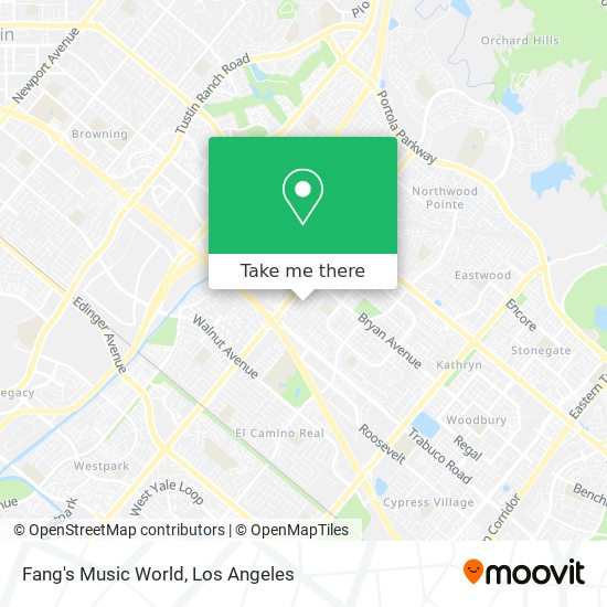 Mapa de Fang's Music World