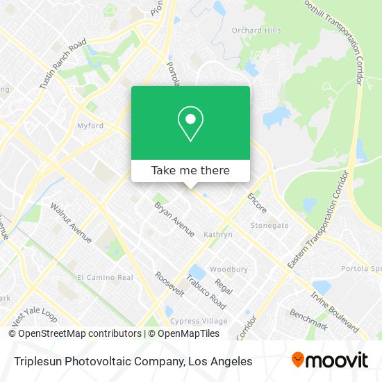 Triplesun Photovoltaic Company map