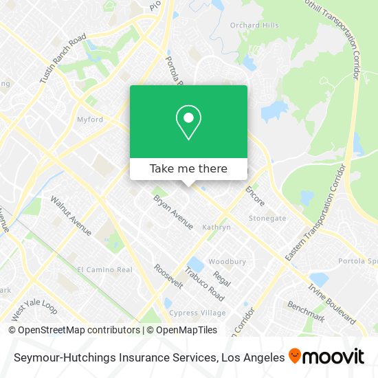 Seymour-Hutchings Insurance Services map