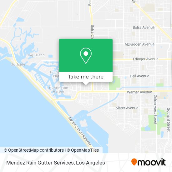 Mapa de Mendez Rain Gutter Services