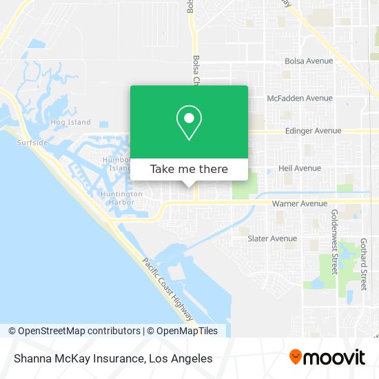 Shanna McKay Insurance map