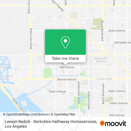 Leeayn Redick - Berkshire Hathaway Homeservices map
