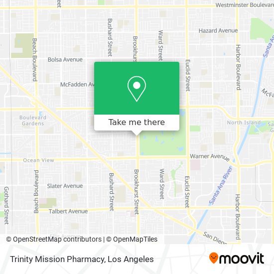Trinity Mission Pharmacy map