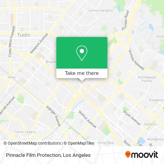 Mapa de Pinnacle Film Protection