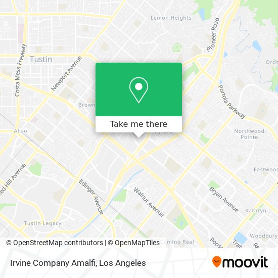 Irvine Company Amalfi map