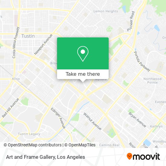 Mapa de Art and Frame Gallery