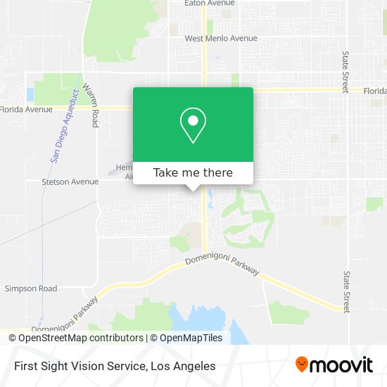 Mapa de First Sight Vision Service