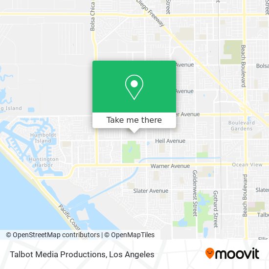 Talbot Media Productions map