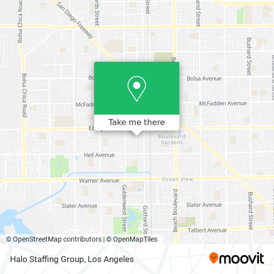 Halo Staffing Group map