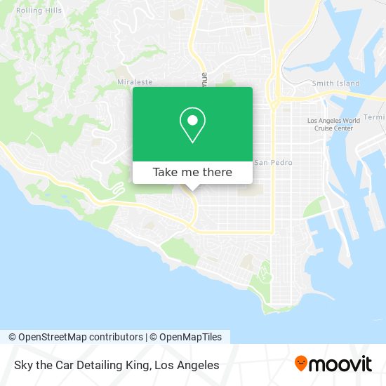 Sky the Car Detailing King map