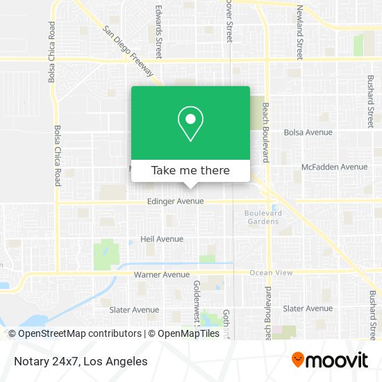 Notary 24x7 map