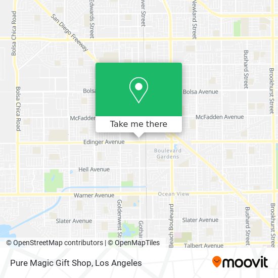 Pure Magic Gift Shop map