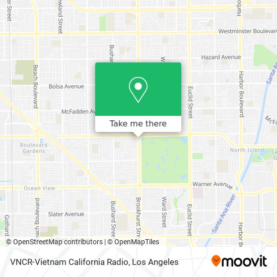 VNCR-Vietnam California Radio map