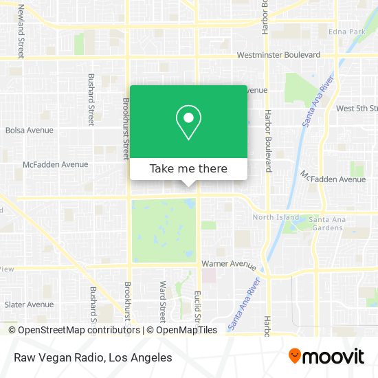 Mapa de Raw Vegan Radio
