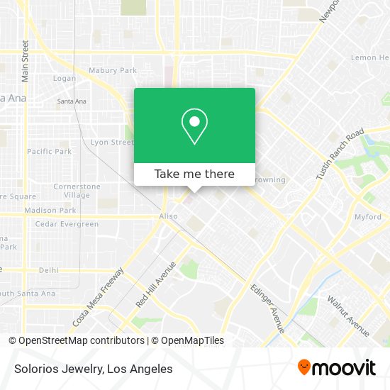 Solorios Jewelry map