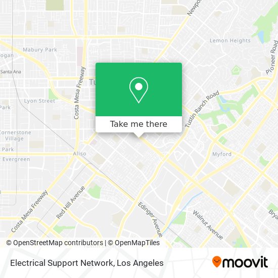 Mapa de Electrical Support Network