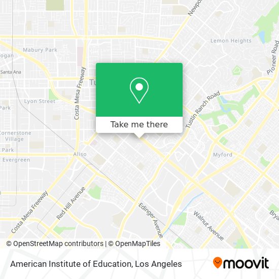 Mapa de American Institute of Education