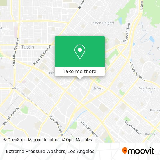 Extreme Pressure Washers map