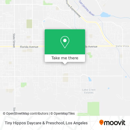 Mapa de Tiny Hippos Daycare & Preschool