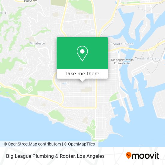Big League Plumbing & Rooter map
