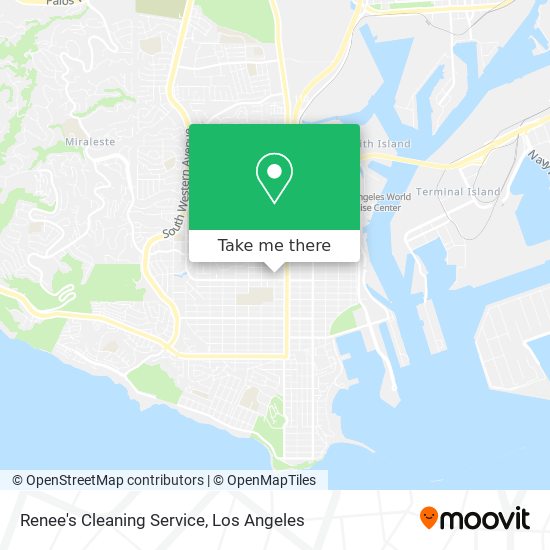 Renee's Cleaning Service map