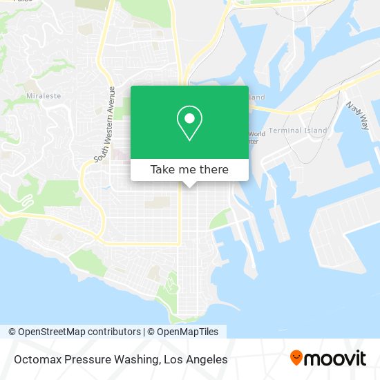Octomax Pressure Washing map