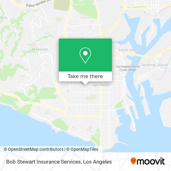 Mapa de Bob Stewart Insurance Services