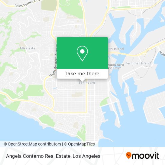 Angela Conterno Real Estate map