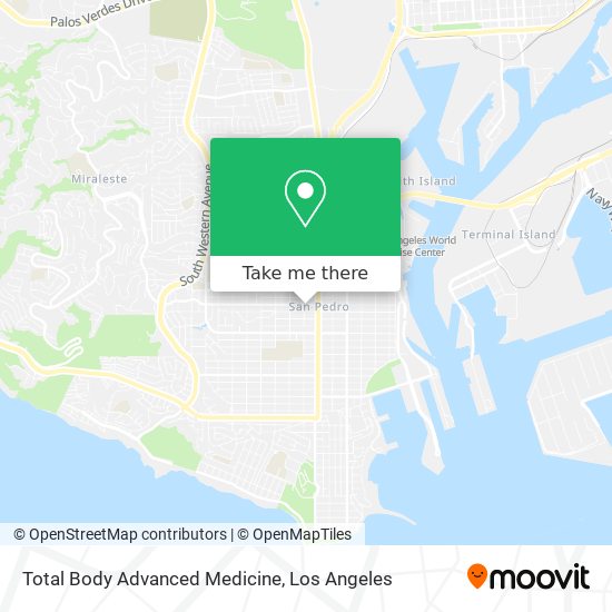 Total Body Advanced Medicine map