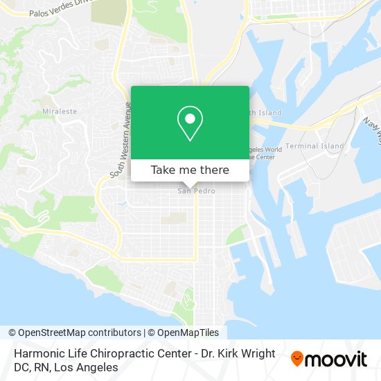 Harmonic Life Chiropractic Center - Dr. Kirk Wright DC, RN map