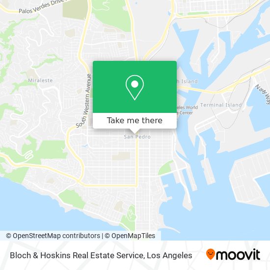 Mapa de Bloch & Hoskins Real Estate Service