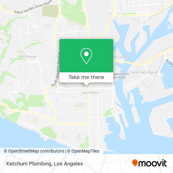 Ketchum Plumbing map