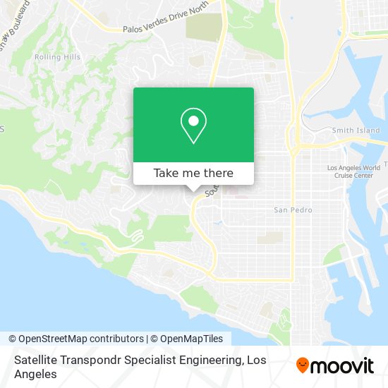 Mapa de Satellite Transpondr Specialist Engineering