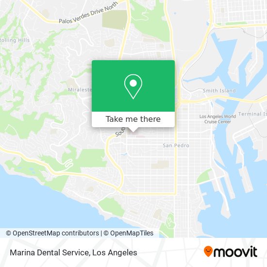 Marina Dental Service map