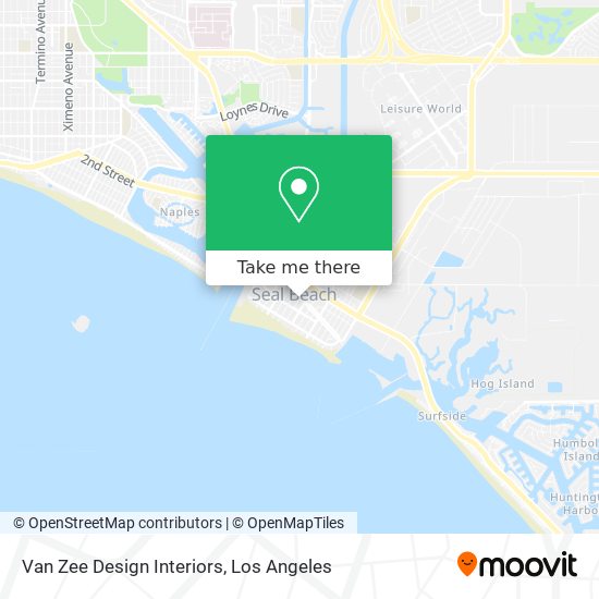 Van Zee Design Interiors map