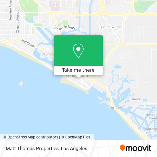Mapa de Matt Thomas Properties