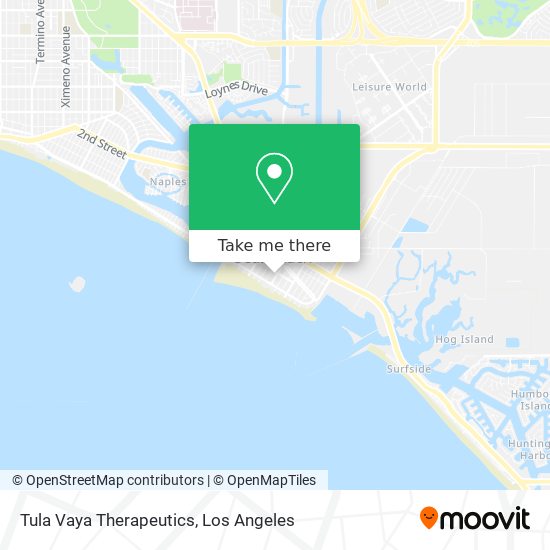 Tula Vaya Therapeutics map