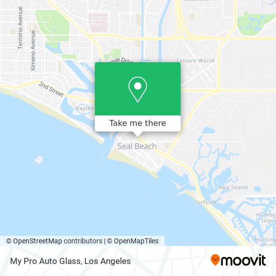 My Pro Auto Glass map