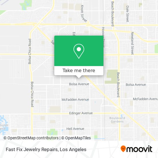 Mapa de Fast Fix Jewelry Repairs