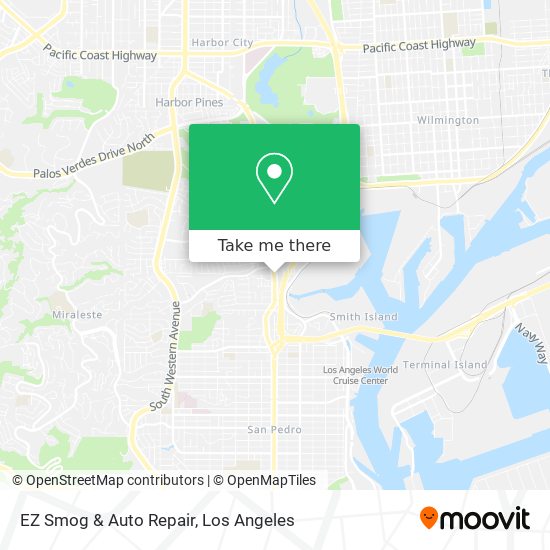 Mapa de EZ Smog & Auto Repair