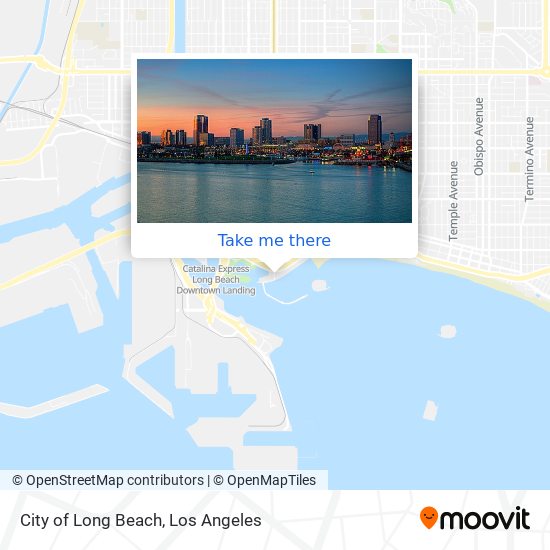 Mapa de City of Long Beach