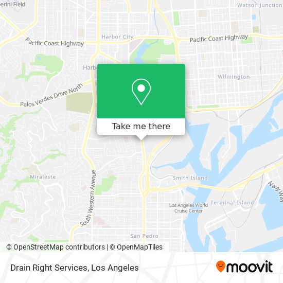 Drain Right Services map