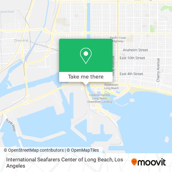 International Seafarers Center of Long Beach map