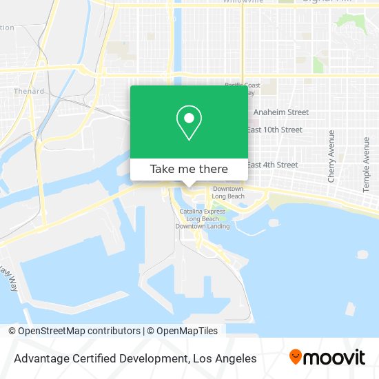 Advantage Certified Development map