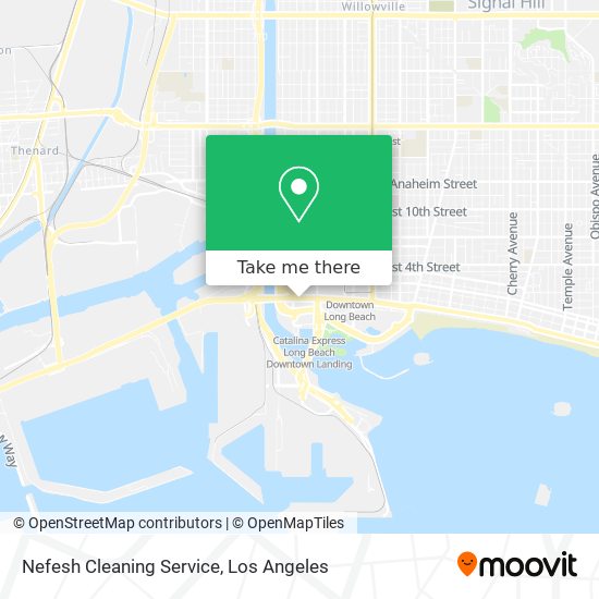 Nefesh Cleaning Service map