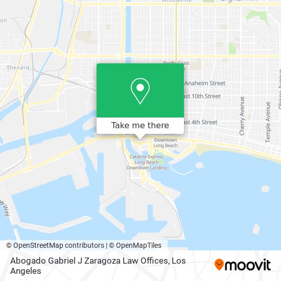 Abogado Gabriel J Zaragoza Law Offices map