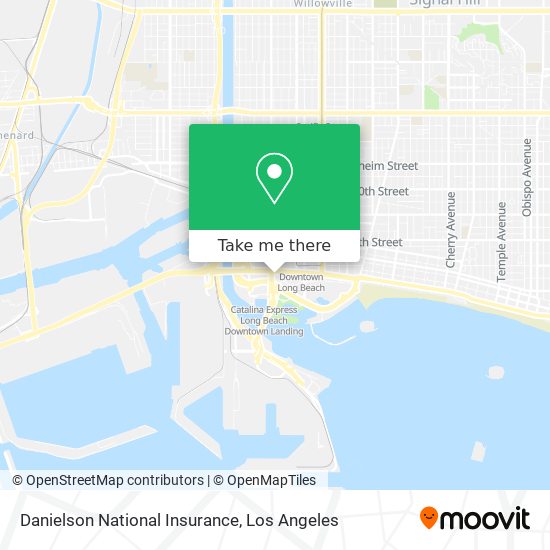 Danielson National Insurance map